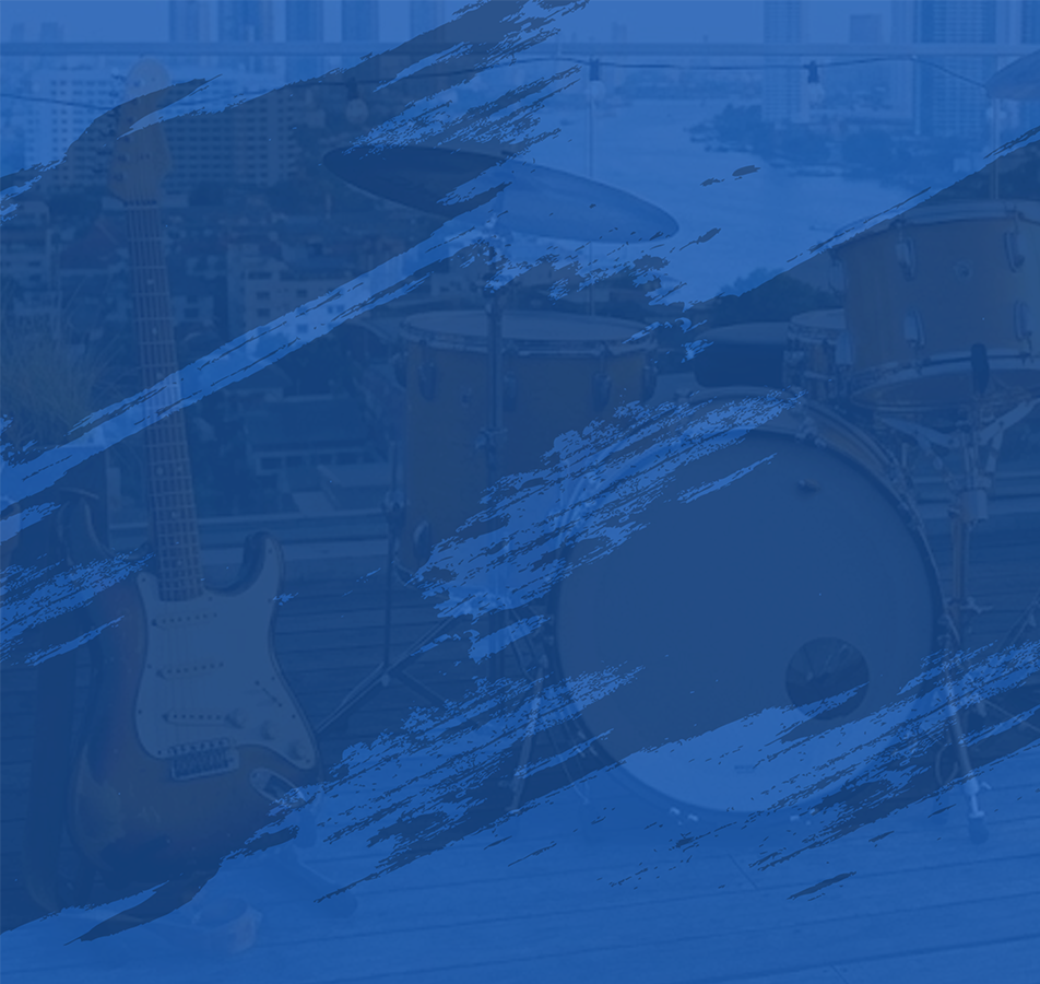 Instrumentos musicales de la banda THM Band